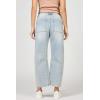 image:imageDEAR JOHN Lasso Womens Barrel Leg Jeans High Rise Comfort Stretch Classic DenimClear Stream