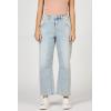 image:imageDEAR JOHN Lasso Womens Barrel Leg Jeans High Rise Comfort Stretch Classic DenimClear Stream