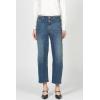 image:imageDEAR JOHN Lasso Womens Barrel Leg Jeans High Rise Comfort Stretch Classic DenimLucent