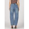 image:imageDEAR JOHN Lasso Womens Barrel Leg Jeans High Rise Comfort Stretch Classic DenimWaikiki