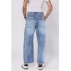 image:imageDEAR JOHN Lasso Womens Barrel Leg Jeans High Rise Comfort Stretch Classic DenimWestern Hue
