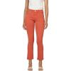 image:imageDEAR JOHN Blaire Straight Leg Jean Mid Rise Slim Fit Ankle Length Stretch DenimBurnt Brick