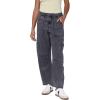 image:imageDEAR JOHN Lasso Womens Barrel Leg Pants High Rise Comfort Stretch Classic DenimCharcoal