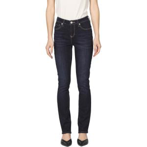 image:imageDEAR JOHN Blaire Straight Jeans Womens Mid Rise Slim Fit DenimDaring Indigo