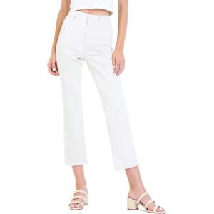 image:imageDEAR JOHN Frankie Womens Straight Leg Jeans HighRise Ankle Inseam Clean Hem Comfort Stretch DenimPristine