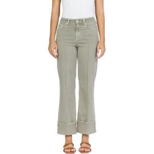 image:imageDEAR JOHN Holly Womens Straight Leg Jeans High Rise CroppedVetiver
