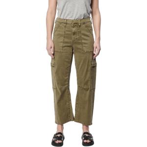 image:imageDEAR JOHN Lasso Womens Barrel Leg Pants High Rise Comfort Stretch Classic DenimOlive Branch