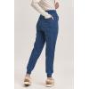 image:imageDEAR JOHN Dahlia High Rise Ankle Jogger PantsDark Indigo