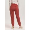 image:imageDEAR JOHN Dahlia High Rise Ankle Jogger PantsIntense Rust