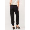 image:imageDEAR JOHN Kimberly Handmade Macrame Detail Jogger Womens PantsBlack