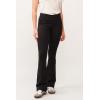 image:imageDEAR JOHN Lauren Women Flare Pants Mid Rise Clean HemBlack