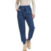 image:imageDEAR JOHN Dahlia High Rise Ankle Jogger PantsDark Indigo