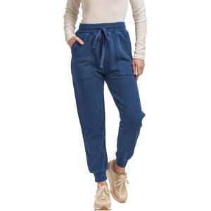 image:imageDEAR JOHN Dahlia High Rise Ankle Jogger PantsDark Indigo