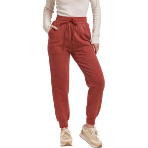 image:imageDEAR JOHN Dahlia High Rise Ankle Jogger PantsIntense Rust