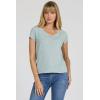 image:imageDEAR JOHN Aisha V Neck Short Sleeve Jersey Top for WomenMilky Blue