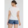 image:imageDEAR JOHN Aisha V Neck Short Sleeve Jersey Top for WomenWhite