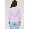 image:imageDEAR JOHN Ania Top Womens Slim Fit Thermal Crew Neck Long Sleeve Waffle Knit TopPurple Haze