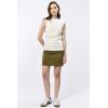 image:imageDEAR JOHN Bridget Sleeveless Ruffle Top Womens Knit Crew NeckWhite