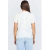 image:imageDEAR JOHN Chaya Womens Top V Neck Short Sleeve Relaxed FitOffwhite