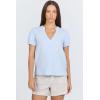 image:imageDEAR JOHN Chaya Womens Top V Neck Short Sleeve Relaxed FitSkyway
