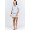 image:imageDEAR JOHN Chaya Womens Top V Neck Short Sleeve Relaxed FitSkyway