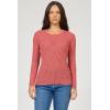 image:imageDEAR JOHN Edina Crew Neck Long Sleeve Sweater Top for WomenDeep Terracotta
