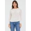 image:imageDEAR JOHN Edina Crew Neck Long Sleeve Sweater Top for WomenOffwhite