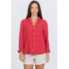 image:imageDEAR JOHN Gaia Poplin Classic Collared Buttonup Long Sleeve Womens ShirtSalsa