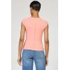 image:imageDEAR JOHN Kiyomi Womens Fitted Short Sleeve Top Crew Neck Raglan SleeveTerracotta