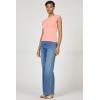 image:imageDEAR JOHN Kiyomi Womens Fitted Short Sleeve Top Crew Neck Raglan SleeveTerracotta