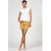 image:imageDEAR JOHN Kiyomi Womens Fitted Short Sleeve Top Crew Neck Raglan SleeveWhite