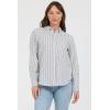 image:imageDEAR JOHN Lolita Womens Shirt Poplin ButtonUp Long SleeveDark Gull Stripe