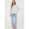 image:imageDEAR JOHN Lolita Womens Shirt Poplin ButtonUp Long SleeveKhaki Stripe