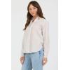 image:imageDEAR JOHN Lolita Womens Shirt Poplin ButtonUp Long SleeveKhaki Stripe