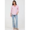 image:imageDEAR JOHN Lolita Womens Shirt Poplin ButtonUp Long SleevePale Lilac Stripe