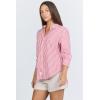 image:imageDEAR JOHN Lolita Womens Shirt Poplin ButtonUp Long SleeveSalsa Stripe