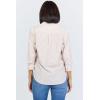 image:imageDEAR JOHN Lolita Womens Shirt Poplin ButtonUp Long SleeveTaupe Stripe