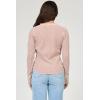 image:imageDEAR JOHN Luna Top for Women Fitted Thermal Henley Silhouette with Button Front and Long SleevePink Clay