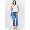 image:imageDEAR JOHN Myron Womens Top Crew Neck Sleeveless Button Front Relaxed Fit PleatedWhite