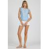 image:imageDEAR JOHN Nicola Button Front Sleeveless Henley Top for WomenCarolina Blue