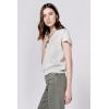 image:imageDEAR JOHN UNA Sleeveless VNeck Striped Sweater Top for WomenPearl Heather