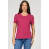 image:imageDEAR JOHN Unity Metallic Tee Womens Top Crew Neck Short Sleeve Hip LengthBeaujolais