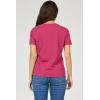 image:imageDEAR JOHN Unity Metallic Tee Womens Top Crew Neck Short Sleeve Hip LengthBeaujolais