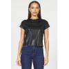 image:imageDEAR JOHN Unity Metallic Tee Womens Top Crew Neck Short Sleeve Hip LengthGold