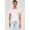 image:imageDEAR JOHN Unity Metallic Tee Womens Top Crew Neck Short Sleeve Hip LengthPale Lilac