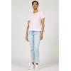 image:imageDEAR JOHN Unity Metallic Tee Womens Top Crew Neck Short Sleeve Hip LengthPale Lilac
