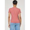image:imageDEAR JOHN Unity Metallic Tee Womens Top Crew Neck Short Sleeve Hip LengthPigment Copper Rose
