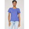 image:imageDEAR JOHN Unity Metallic Tee Womens Top Crew Neck Short Sleeve Hip LengthPigment Skipper Blue