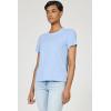 image:imageDEAR JOHN Unity Metallic Tee Womens Top Crew Neck Short Sleeve Hip LengthPigment Skyway