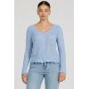 image:imageDEAR JOHN Vivi VNeck Long Sleeve Crochet Sweater Top for WomenSkyway
